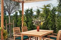 Große Terrasse mit Ruhelage und Fernblick
